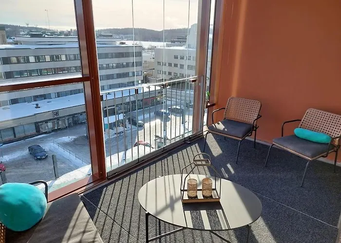 Apartamento With Balcany In The Location In Town Kotimaailma